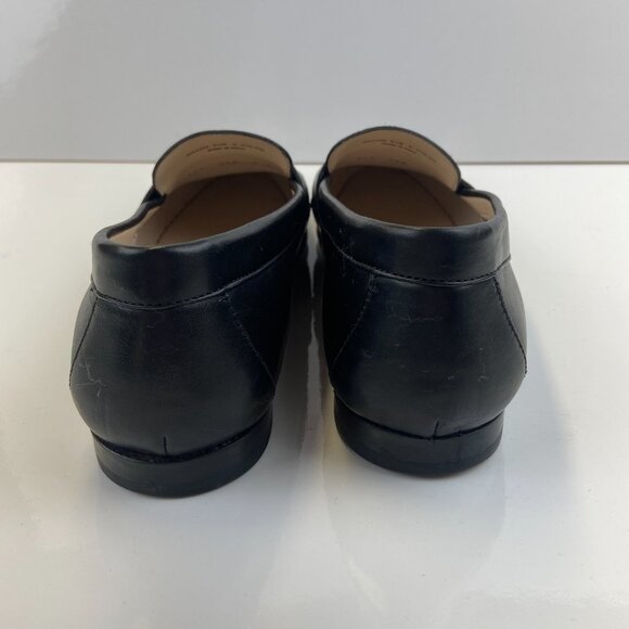 Cole Haan Pinch Traditional Penny Loafer Leather Slip On Flat Shoe Black W 9.5 - Picture 5 of 13